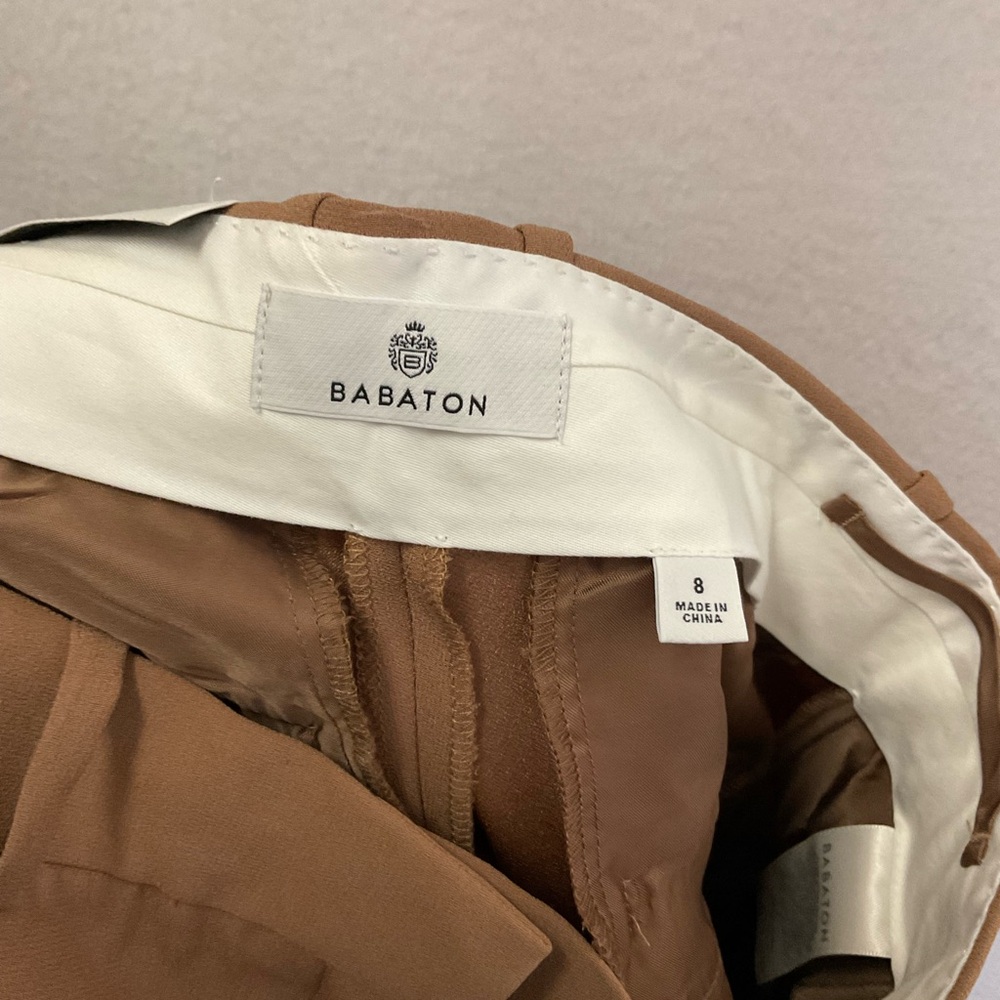 Babaton by Aritzia Straight-Leg Dress Pants in Color Saville - Picture 5 of 6